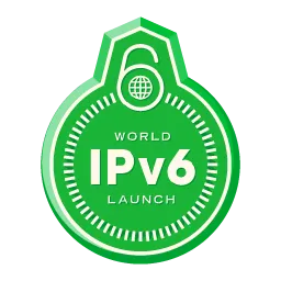 World IPv6 Launch Badge