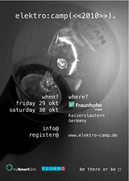elektro:camp Flyer