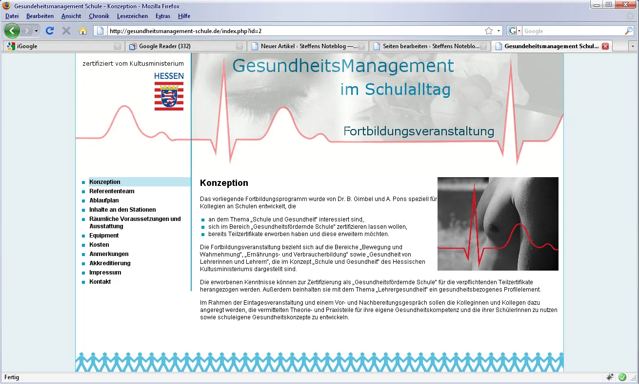 Screenshot von gesundheitsmanagement-schule.de