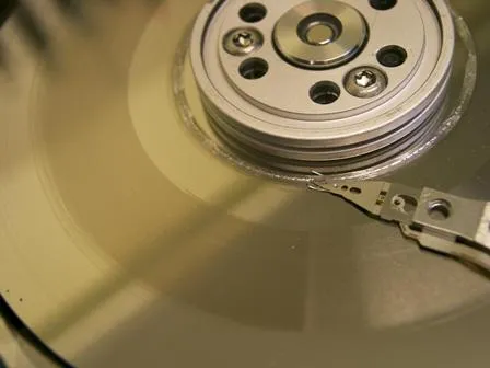 Headcrash einer Festplatte