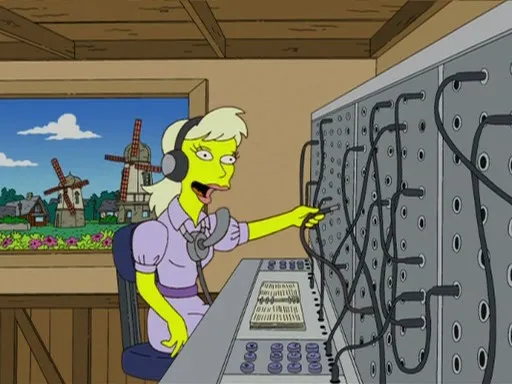 Die Telefonvermittelung bei den Simsons