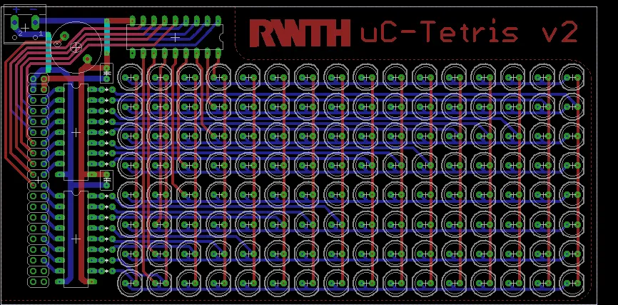 RWTH uC Tetris Layout